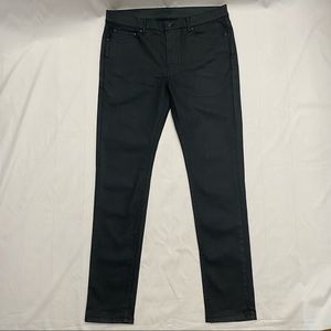 Topman - 32x30 - waxed jeans - biker emo punk goth - gothic - leather